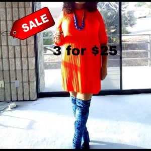 H&M Orange Dress